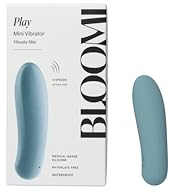 Bloomi Play Mini Wand Massager, Waterproof Silicone, 3.45