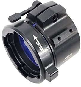 Rusan - Adaptador modular MAR para imágenes térmicas y de visión nocturna, para objetivo y visor (cámara termográfica/dispositivo de detección nocturna), resistente y resistente al disparo (54 mm de