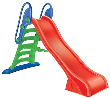 Estatoys - Scivolo Pieghevole per bambini - Dimensioni L 188 x H 125 x P 88 cm - Getto d'acqua integrato - in Plastica - 42355 Globo Giocattoli