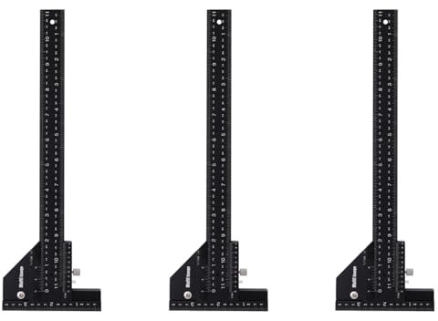 Torsten Lot de 3 règles multifonctionnelles pour le traitement de jauge multiples