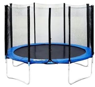 AMENGJ Rete Tappeto Elastico Rete Protettiva anticaduta in polietilene for Trampolino, Protezione di Sicurezza Contro i salti(8ft)