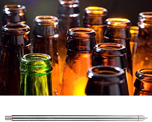Equipo de Elaboración de Cerveza TBest, Accesorios de Relleno de Botella de Cerveza de Cerveza de Cerveza de Acero Inoxidable de 13.7 Pulgadas