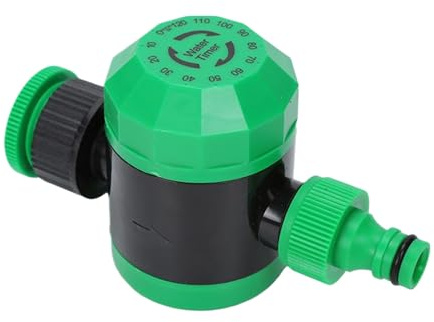 Driver di irrigazione: Timer di irrigazione automatico, Programmatore da giardino digitale resistente alle intemperie | Programma di gocciolamento del prato personalizzato, soluzione di cura