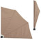 casa.pro Balkonfächer Ragusa Wandklappschirm Wandschirm Seitenmarkise Sichtschutz Balkon Sonnen Wind Schutz Beige 160x160cm