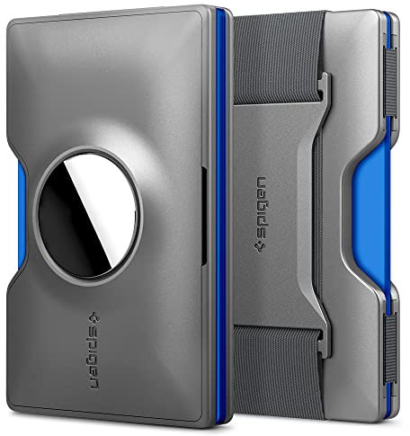 Spigen AirTag Wallet/Kartenhalter Wallet S Gunmetal - AMP02303