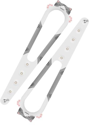 Accesorio de puerta para gatos, pestillo de puerta para gatos que mantienen a los perros fuera. Suministros portátiles para mascotas, cerraduras de puerta para dormitorio, cocina, sala de estar y sala