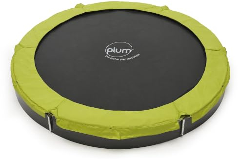 Plum Play In Ground Round Outdoor Circular Garden Sports Trampoline (10ft Sports)