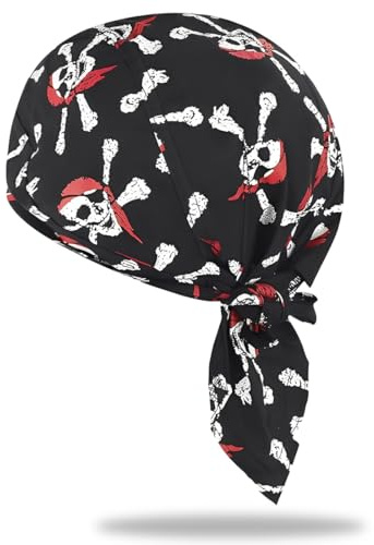 GILWUMO 1 Pezzo Bandana Sportiva Elastica per Uomini, Cappello da Bici Estivo, Cappello Sportivo da Esterno con Asciugatura Rapida, Adatto per Ciclismo, Viaggi, Corsa e Fitness.