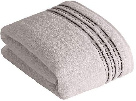 Vossen Cult de Luxe Badetuch 100 x 150 cm Light Grey