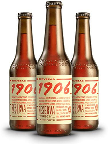 1906 Reserva Especial Cerveza - Pack de 6 botellas x 33 cl