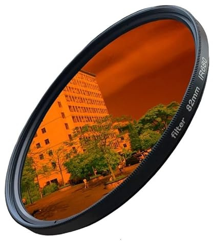 52-82mm Ir680 Ir720 Ir760 Ir850 Ir950 IR Infrared Infrared Filter 720nm Interesting Art Photography Camera Lens Filter(52mm,IR720)