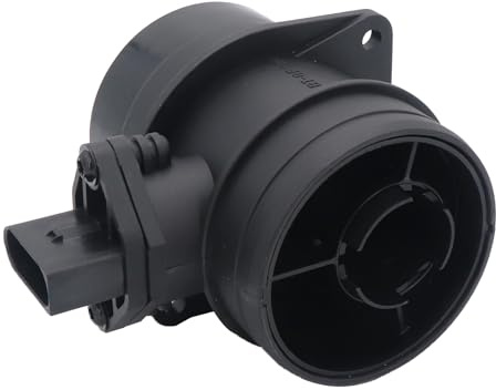 PEIUOK 0281002461 Mass Air Flow Meter MAF Sensor Compatible with 2000-2013 AUDI A3 8L1 8P1 8PA A4 B6 B7 A6 C5 VW Transporter T4 T5 Golf MK4 MK5 Bora Passat Skoda Seat 1.9 2.0 TDI 074906461B