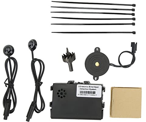 Luocute de Monitoreo de Punto Ciego para Automóviles, 4 Sondas de, Detección Sensible y Precisa, BSD con Protección IP67 contra el Agua y Radares de Marcha Atrás para la Seguridad en