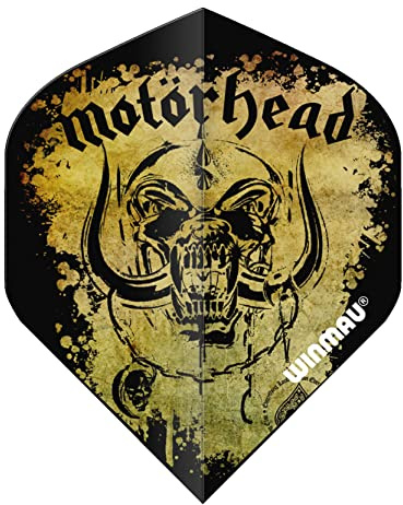 WINMAU Rock Legends Motorhead Acid Splat Vuelos de Dardos - 1 Juego por Paquete (3 vuelos en Total)