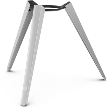 höfats - Pie alto Moon - Base de acero inoxidable para mayor soporte - Accesorios para cesta de fuego Moon - Ahorro de espacio de almacenamiento gracias a la rosca - Conversión rápida para aumentar la