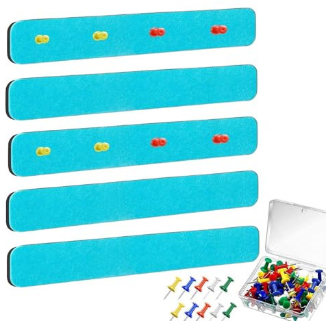 DAWCBVJQ Filz-Storyboard, Filz-Wandfliesen, Selbstklebende Pinnwand mit Pinnnadel, 4x multifunktionale Pinnwand, Filz-Pinnwandfliesen für Zuhause, Studio, Schule, Restaurant