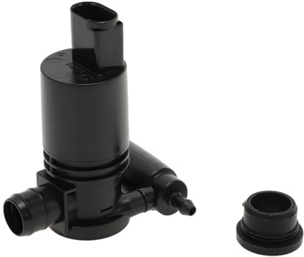 Partuto Windshield Washer Pump W/Grommet for Land Rover Freelander 2 2006-2014 Front Washer Fluid Pump Windshield Wiper Pump No.LR002301 Black,White 1 Set