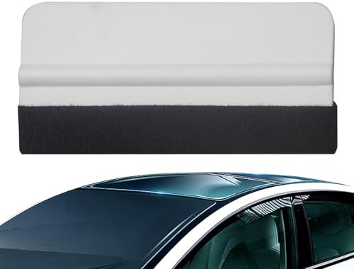 Spatola in vinile – Bordo in feltro in vinile Reeegee Tool | Tergicristallo adesivo per finestra, kit di inchiostro per auto, raschietto per vetri auto, accessori per auto