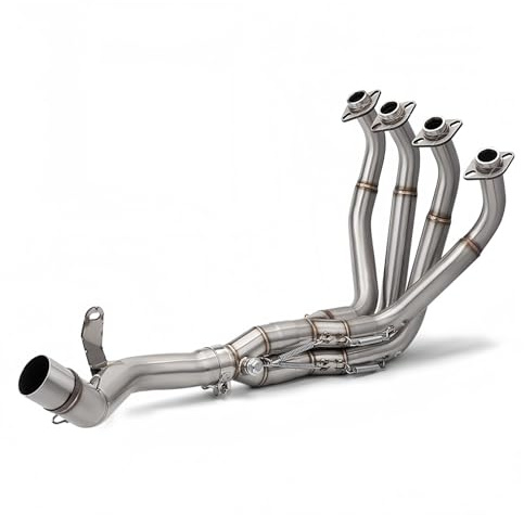 2017-2024 Rendimiento Acero Inoxidable para Motocicleta A2 para Escape conexión para Ninja Z900 para Sistema tuberías Escape Delantero