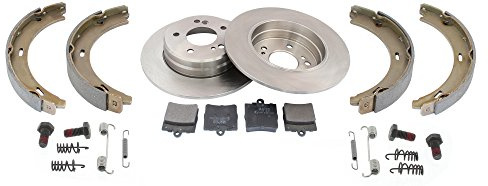 Mapco 47806/1 Bremsensatz Bremsscheiben mit Bremsbeläge und Bremsbacken Hinterachse