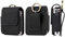Smooth Skin PU Leather Flip Phone Holster Belt Loop Clip Pouch for Motorola RAZR 60 50 40 Ultra, Samsung Galaxy Z Flip6, Flip5, Flip4, Flip3 5G (Black)