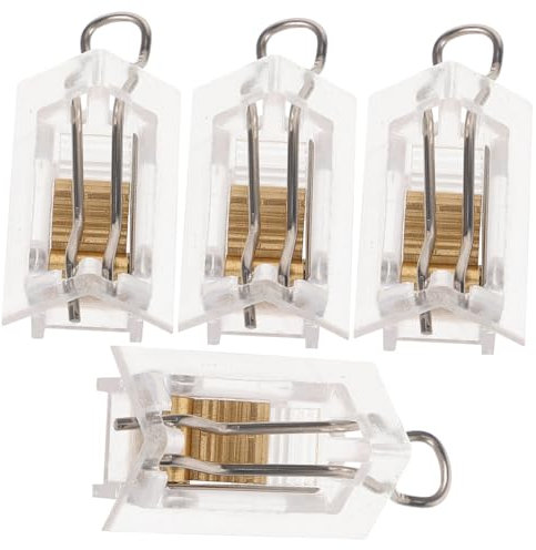 TOPPERFUN 4piezas Equipo para Persianas Venecianas De Cerraduras De Cordón para Persianas Venecianas Accesorios para Instalación De El Hogar