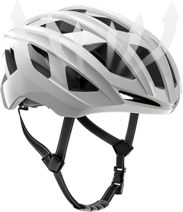 Caschi da bici per adulti, casco da bicicletta, traspirante, di sicurezza, regolabile, protezione per donne e uomini, ciclismo, attività sportive all'aria aperta