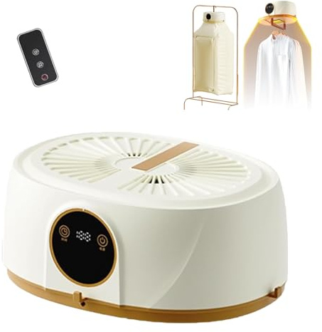 Planchadora automática (2026), secadora portátil for uso doméstico, vaporizador y sistema de plegado, plancha de vapor vertical inalámbrica automática.(1pcs)