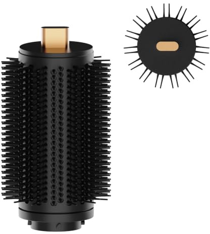 Brosse Ronde Extra Large Volumisante Améliorée pour Dyson Airwrap par MMOBIEL – Brosse Brushing pour HS01/05/08 – Poils Denses, Plus de Volume & Antistatique – Pour Cheveux Lisses & Moins de Frisottis