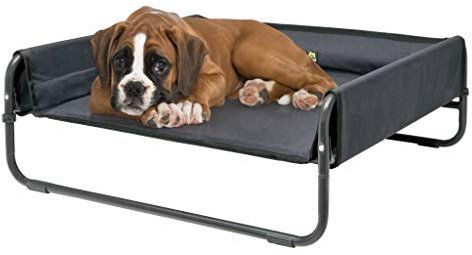 Maelson Soft Bed - Foldable Dog Bed Dog Couch Anthracite M - 71 x 71 x 29cm