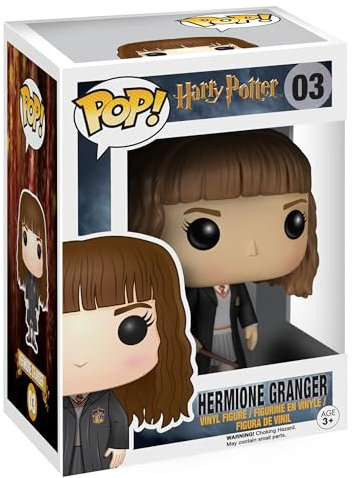 Funko Pop! Movies: Harry Potter - Hermione Granger - Hermine Granger - Vinyl-Sammelfigur - Geschenkidee - Offizielle Handelswaren - Spielzeug Für Kinder und Erwachsene - Movies Fans