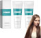 Tkekruh 2PC Crema Alisadora del Cabello 60 ml, Crema Alisante Correctora de Proteínas, Alisa las Puntas Abiertas Encrespadas, Hair Softener para Alisar, Suavizar, Mantener y Recuperar el Cabello