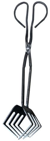 Pinze multiuso per caminetti per legno e carbone, morsetto in metallo per uso domestico e barbecue, clip per carbone