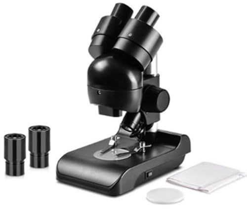 Ounfhtrttk Kit de Microscopio Binocular ES1057 con Aumento de 30x para Experimentos Científicos de Anatomía.