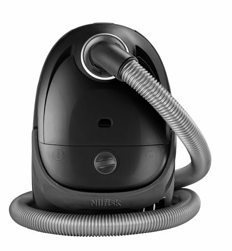 Nilfisk Aspirateur One pour Sols et Tapis avec Filtre HEPA - Aspirateur Traîneau Puissant, Compact et Léger - Noir, 3L, 750W (BLB10P05A-HB15)