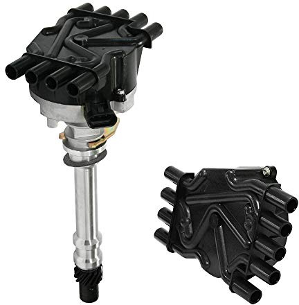 Ignition Distributor for 1996-2002 Chevy Tahoe C1500 K1500 C2500 K2500 5.0L 5.7L Small Block 305 350 New Distributor With Black Cap
