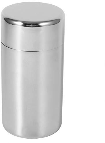 Bote De Cocina De Metal, Pequeñas Latas De Té De Acero Inoxidable, Botes De Cocina para El Hogar para Té, Café, Azúcar, Almacenamiento(L)