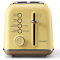 BUYDEEM DT620E Retro Toaster 2 Slices,Stainless Steel,7 Browning Levels for Bread,Sandwich,Bagel,Muffin,Defrost & Reheat Function,Removable Crumb Tray,900Watt,Mellow Yellow