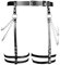 KOEMCY Imbracatura per Coscia in Pelle Punk Cintura Reggicalze Sexy Imbracatura Harness Gothic Giarrettiera Regolabile Pancia Cintura Strappy Gamba Catena per Donne Ragazze