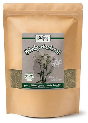 Biojoy Achillea Millefoglie Tisana BIO (250 g), essiccato e tagliato (Achillea millefolium)
