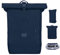 Johnny Urban Rolltop Rucksack Damen & Herren Dunkelblau - Robin Large - Tagesrucksack mit 16 Zoll Laptopfach - Recyceltes PET - 18-22L - Wasserabweisend
