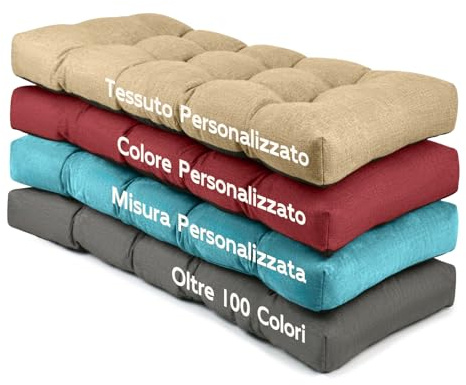cosi-coussin Custom Bench Cushion, Custom Sizes/Colours | Waterproof Garden Bench Cushion, Non-Slip Window Seat Cushion, Replacement Cushions for Indoor & Outdoor Patio Furniture