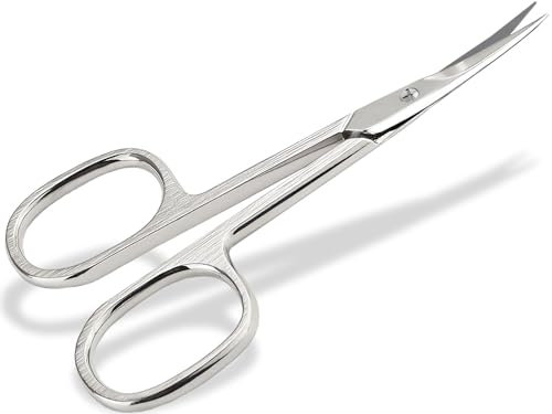 Linkshänder Hautschere mit gebogener Schnittfläche Premium Qualität