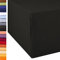 aqua-textil Exclusiv Spannbettlaken 180x200-200x220 cm anthrazit Jersey Baumwolle 230g/qm Spannbetttuch Elastan Laken