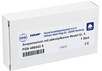 SUSPENSORIUM Gr.5 abknöpfb.Btl. 1 St
