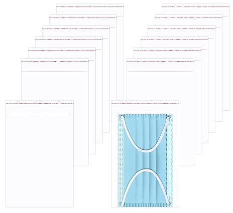 Buste Trasparenti in Cellophane 13x18cm 200 Pezzi Sacchettini OPP Cellophane con Striscia Adesiva 50µm Sacchettini Plastica Autoadesivi per Biscotti da Forno Stampe Foto Carte(16 Misure a Scelta)