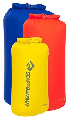 Sea to Summit Leichtes Dry Bag Set 8, 13, 20L Surf The Web, Sulphur, Spicy Orange, Surf The Web, Sulphur, Spicy Orange, Surf The Web, Sulphur, Spicy Orange, x, Kompakte Mama mit Kordelzug