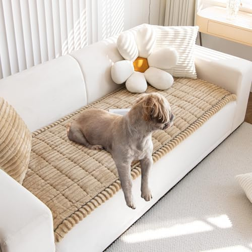 MOYORA New Thick Sofa Covers Washable, Couch Seat Cover | Love Seater Non-Slip Slipcovers Furniture Protector for Living Room, Dog Bed Pet Mat Chair Pads