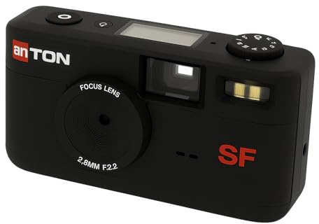 Anton Screen Free Cámara Digital Negro