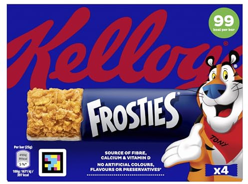 Kelllogg's Frosties Cereal Bars 4 x 25g